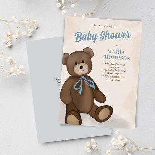 Invitation Cute Vintage Nursery Baby shower personnalisé