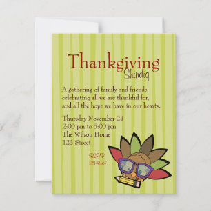 Invitation Cutie Turkey