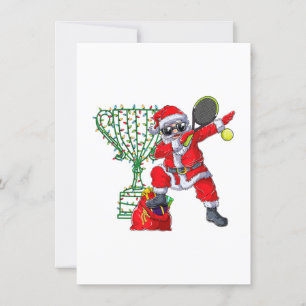 Invitation Dabab père Noël tennis noël Noël Noël cadeau homme
