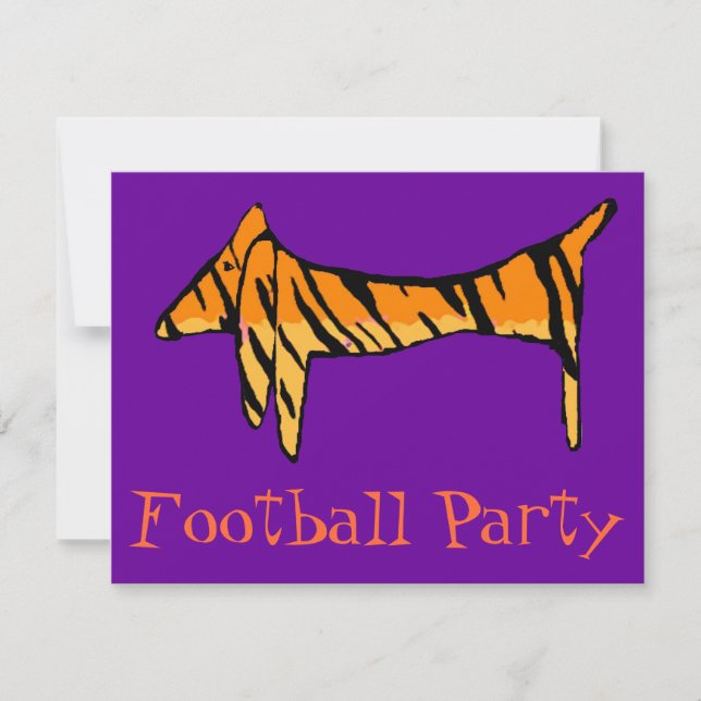 Invitation Dachshund Tiger (Devant)