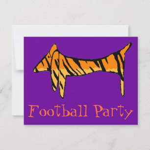 Invitation Dachshund Tiger