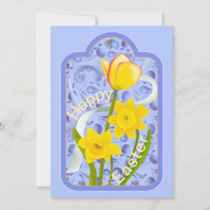 Invitation Daffodiles et tulipes