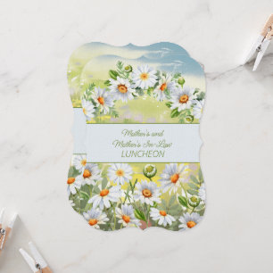 Invitation Daisy Borders Fête des mères belle-mère