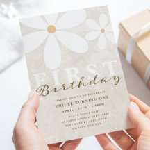 Daisy Premier anniversaire Fête à thème