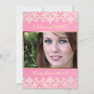 Invitation Damas Vintages/Diplômes/do-it-yourself couleur