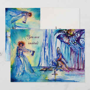 Invitation DAME DU LAC, EXCALIBUR, Magie et Mystère