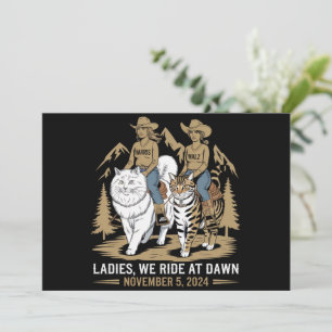 Invitation Dames Nous Roulons À Dawn Kamala Harris Walz Chat 