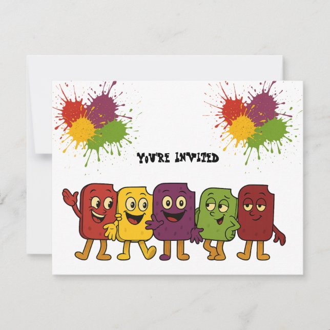 Invitation d'amis congelés (Devant)