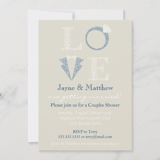 Invitation d'AMOUR (Devant)