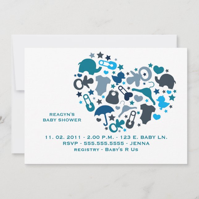 Invitation d'amour d'une mère (Devant)