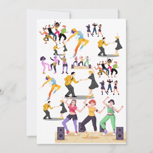 Invitation Dance Annonces (Devant)