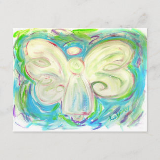 Invitation d'ange de lumière blanche