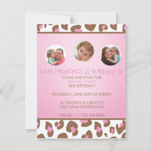 Invitation d'anniversaire