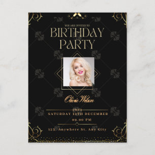 Invitation d'anniversaire
