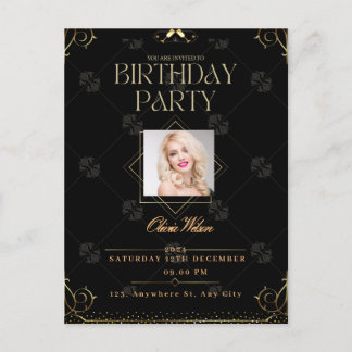Invitation d'anniversaire