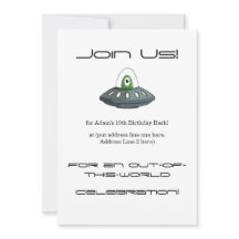 Invitation d'anniversaire