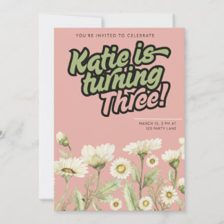 Invitation d'anniversaire