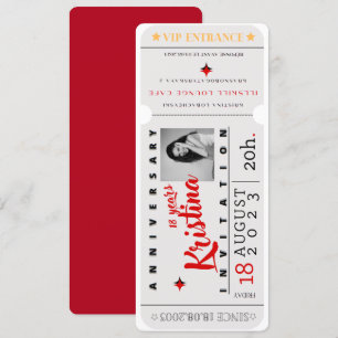 INVITATION D'ANNIVERSAIRE