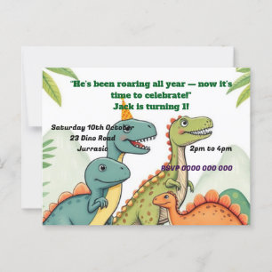 Invitation d'anniversaire 