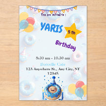 invitation d'anniversaire