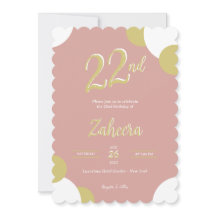 Invitation d'anniversaire