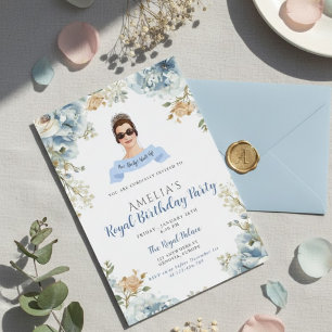 Invitation d'anniversaire 30 ans Princess Diaries 