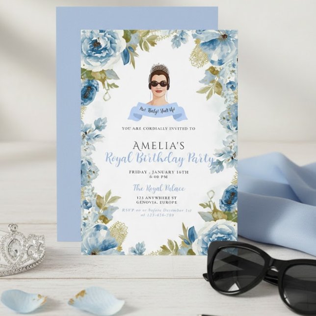 Invitation d'anniversaire 30 ans Princess Diaries  (Créateur téléchargé)