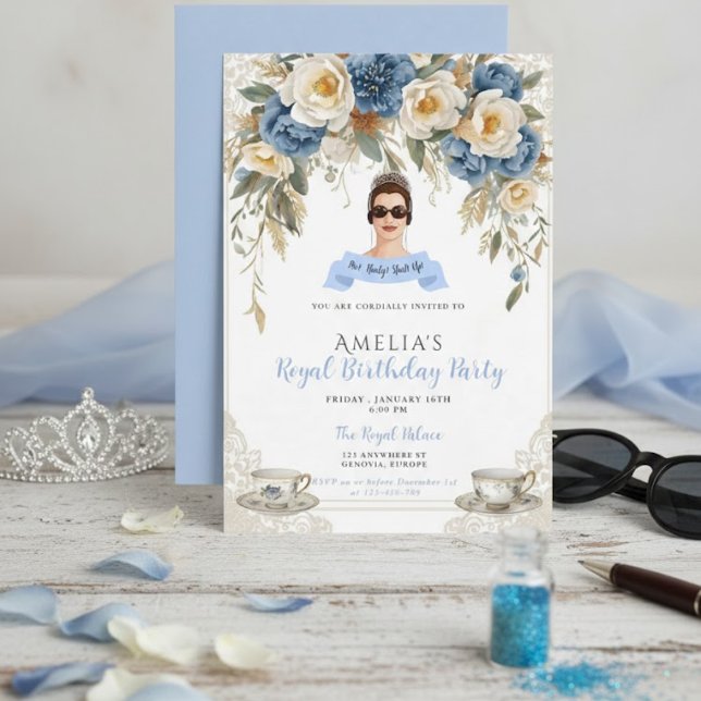 Invitation d'anniversaire 30 ans Princess Diaries  (Créateur téléchargé)