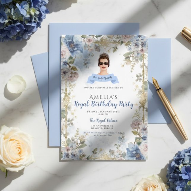 Invitation d'anniversaire 30 ans Princess Diaries  (Créateur téléchargé)