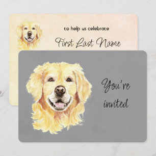 Invitation d'anniversaire à âge personnalisé pour