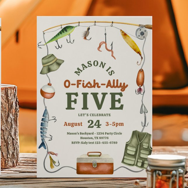 Invitation d'anniversaire à l'Ally-Poisson (Créateur téléchargé)