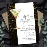 Invitation d'anniversaire adulte double<br><div class="desc">Anniversaire Cocktail/ Martini graphique Invitations. Facile à personnaliser. Tout le texte est ajustable et facile à changer pour vos besoins de partie. Simple Watercolor fruité boisson graphiques. Invitations pour lui ou elle. N'importe quel âge,  il suffit de changer le texte. Thème Âgé à perfection</div>
