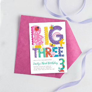 Invitation d'anniversaire Big Three, Troisième Ann