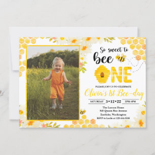 Invitation d'anniversaire d'abeille Invitation d'a