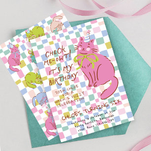 Invitation d'anniversaire de chat, Invitation de f