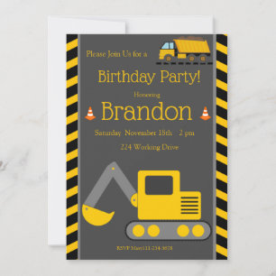 Invitation d'anniversaire de construction, Bull Do