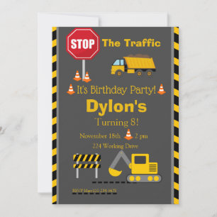 Invitation d'anniversaire de construction, Bull Do