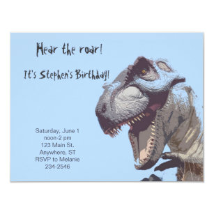 Invitations Faire Part Dinosaure Zazzle Fr