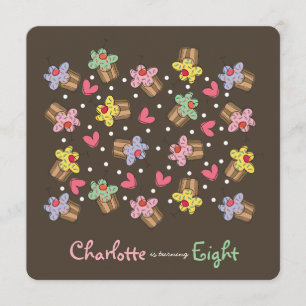 Invitation d'anniversaire de enfant de petits