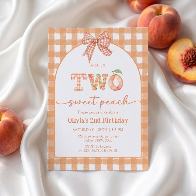 Invitation d'anniversaire de fille aux deux doux g (Créateur téléchargé)