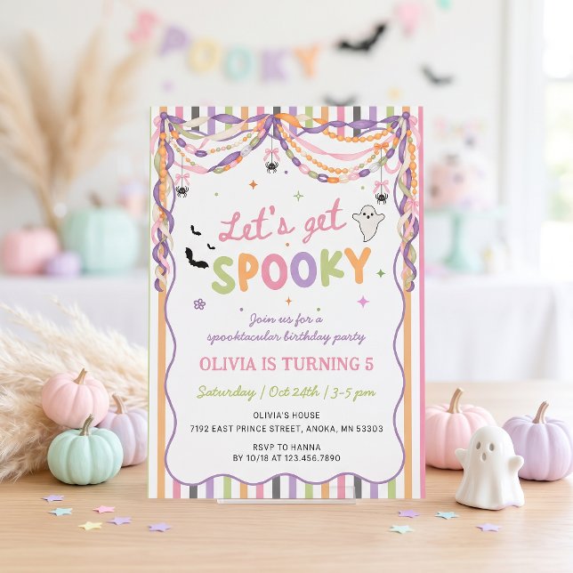 Invitation d'anniversaire de fille pour s'amuser e (Créateur téléchargé)