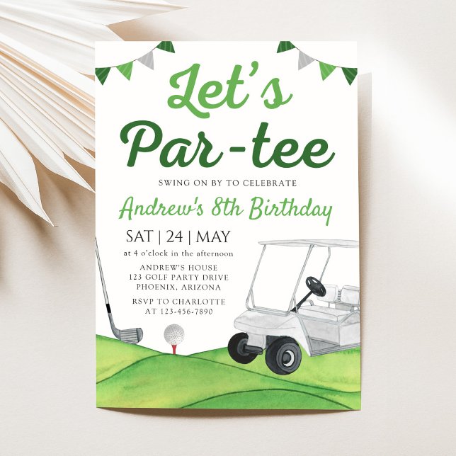 Invitation d'anniversaire de fille pour une soirée (Créateur téléchargé)