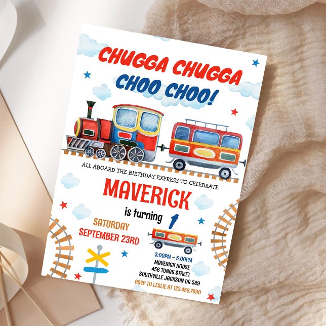 Invitation d'anniversaire de garçon pour les enfan (Créateur téléchargé)