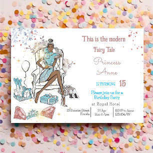 Invitation d'anniversaire de la Princesse Royale p