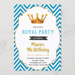 Invitation d'anniversaire de Little Prince