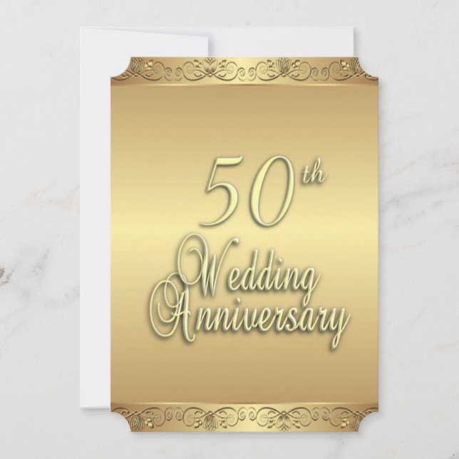 Invitation d'anniversaire de mariage de diamant (Devant)
