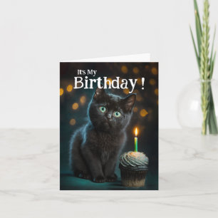 Invitation d'anniversaire de Meowday, personnalisa