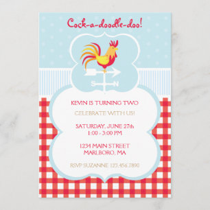 Invitation d'anniversaire de palette de temps de