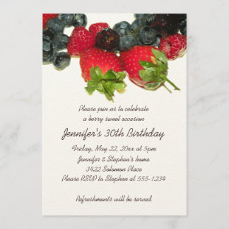 Invitation d'anniversaire de plaisir de baie