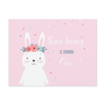Invitation d'anniversaire de Some Bunny